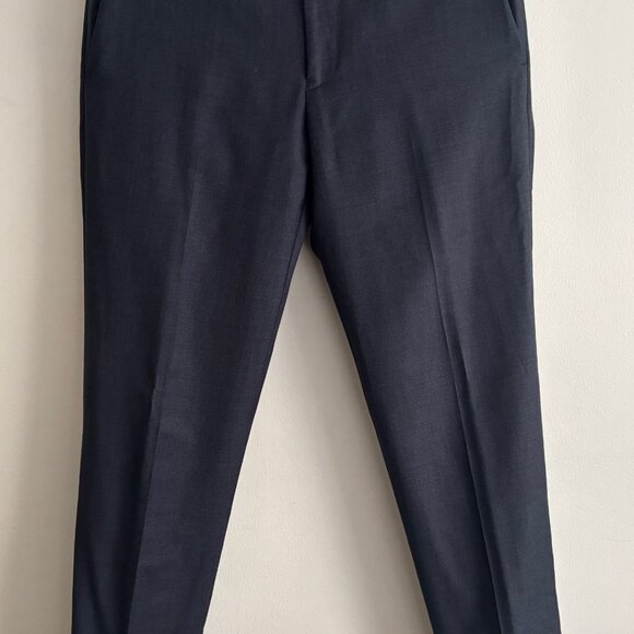 $1200 J.CREW Classic Ludlow Navy Wool Suit 38-40 Long, Pants 34x32 - Picture 11 of 15